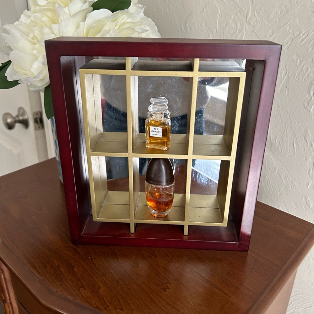 CHERRYWOOD WHATNOT SHELF